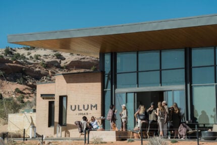 ULUM Moab lobby lounge