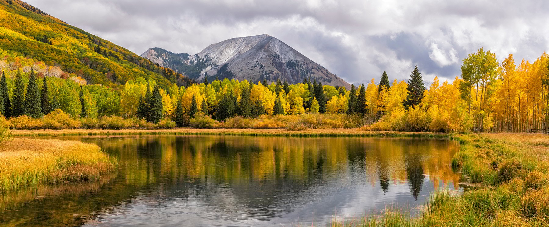 Fall in the La Sal Mountains