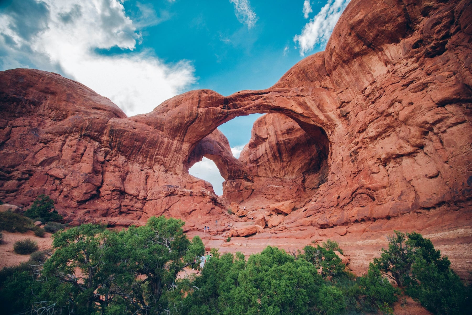 Double arch in ULUM Moab.