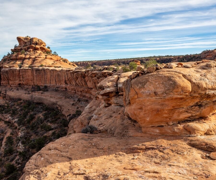 Rocks Formations Around the Ruins, Citadel Ruin, Bears Ears National Monument, Utah