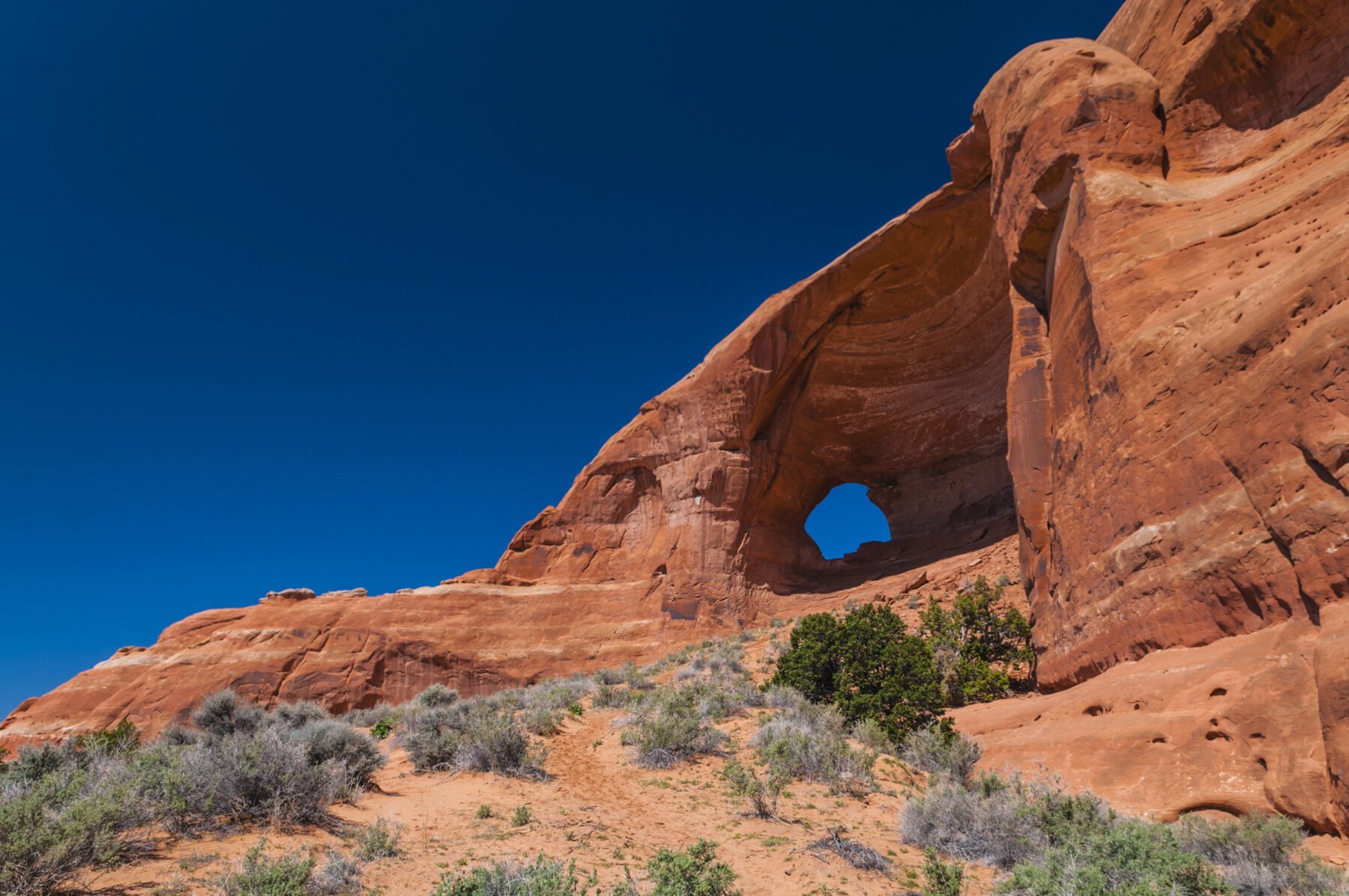 Looking Glass rock in Moab Ut